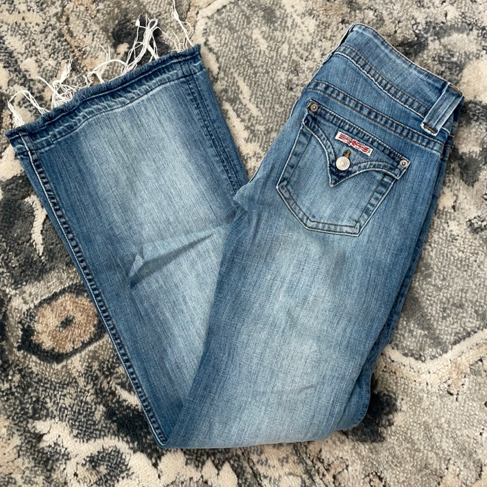 Hudson Jeans Skinny Flare Deconstructed Size 25